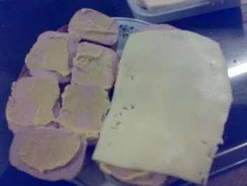 Abendbrot: Leberkäsesandwich - Rezept - Bild Nr. 3