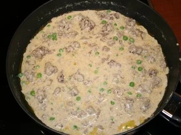 Tortellini mit Hack-Käse-Sosse - Rezept - Bild Nr. 3