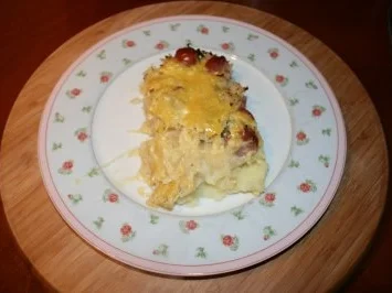 Rezept: Sauerkrautauflauf Bild Nr. 2 Sauerkrautauflauf - Rezept - Bild Nr. 2