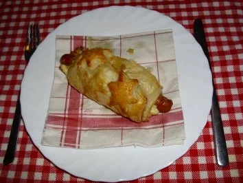 Rezept: Würstchen im Sternmantel Würstchen im Sternmantel - Rezept