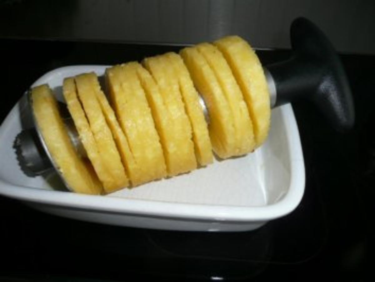 SALAT/FLEISCH:Lauch-Ananas mit Hähnchenbrustfilet - Rezept - Bild Nr. 3