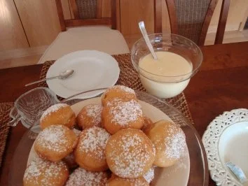 hettes - spezial - alle Jahre wieder ( nicht das Christkind ) sondern Fasnetsküchle mit Schodosoße - Rezept - Bild Nr. 2