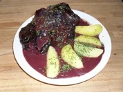 Rotkohlrouladen - ohne Fleisch - Rezept