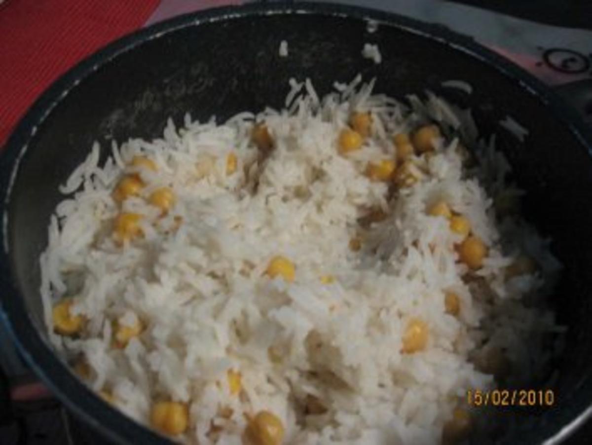 Kichererbsen-Pilaw (Reis verfeinert mit Kichererbsen, Türkischer Reis) - Rezept - Bild Nr. 4