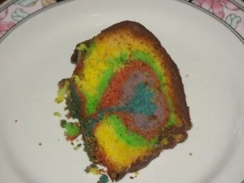 Rezept: Regenbogenkuchen Bild Nr. 2 Regenbogenkuchen - Rezept - Bild Nr. 2