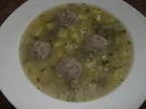 Suppe:  GRAUPENSUPPE .... mit Mettbällchen - Rezept
