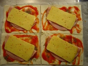 Käse-Schinken-Rollen - Rezept - Bild Nr. 4