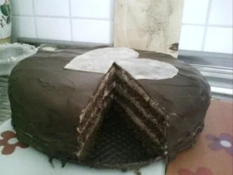 Buttercreme- Schokoladentorte - Rezept