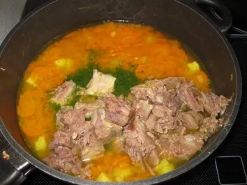 Rezept: Möhreneintopf mit Rindfleisch Bild Nr. 8 Möhreneintopf mit Rindfleisch - Rezept - Bild Nr. 8