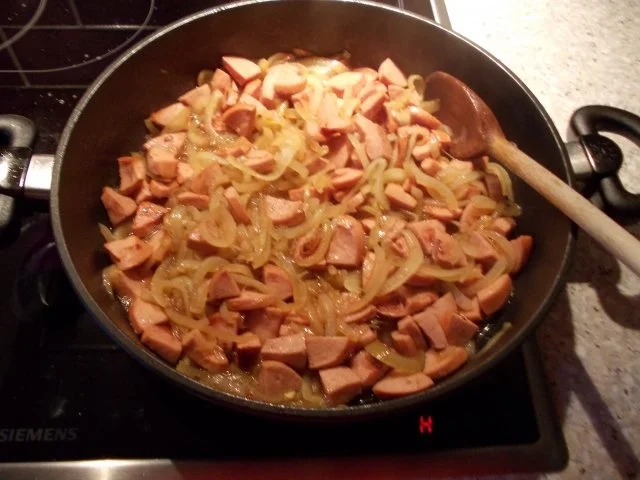 Kartoffel-Kraut-Auflauf mit Fleischwurst - Rezept - Bild Nr. 4