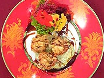 Croustillons von Mittelmeerfischen an Koriandersoße nach Marco Polo - Rezept