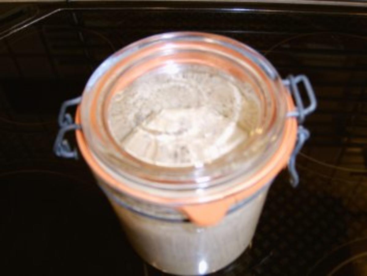 Kuchen einmachen im Einmachglas Weckglas    ( Schokoladenkuchen ) - Rezept - Bild Nr. 3