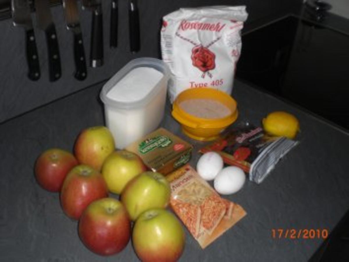 Gedeckter Apfelkuchen - Rezept - Bild Nr. 2
