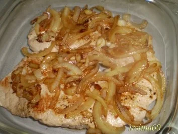 Zwiebelschnitzel Aus Dem Ofen Ohne Tüte Zwiebelschnitzel aus dem Ofen - einfach - 156 kcal/100g