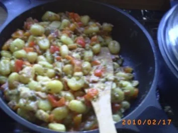 Hauptgericht: Gnocci-Pfanne - Rezept - Bild Nr. 4