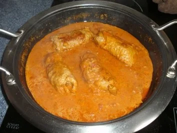 Rezept: Schnitzelröllchen " mediteran " Bild Nr. 4 Schnitzelröllchen " mediteran " - Rezept - Bild Nr. 4