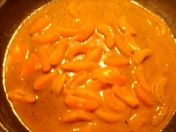 Rezept: Putenschnitzel in Mandelhülle an Aprikosen-Curry-Sauce Bild Nr. 4 Putenschnitzel in Mandelhülle an Aprikosen-Curry-Sauce - Rezept - Bild Nr. 4