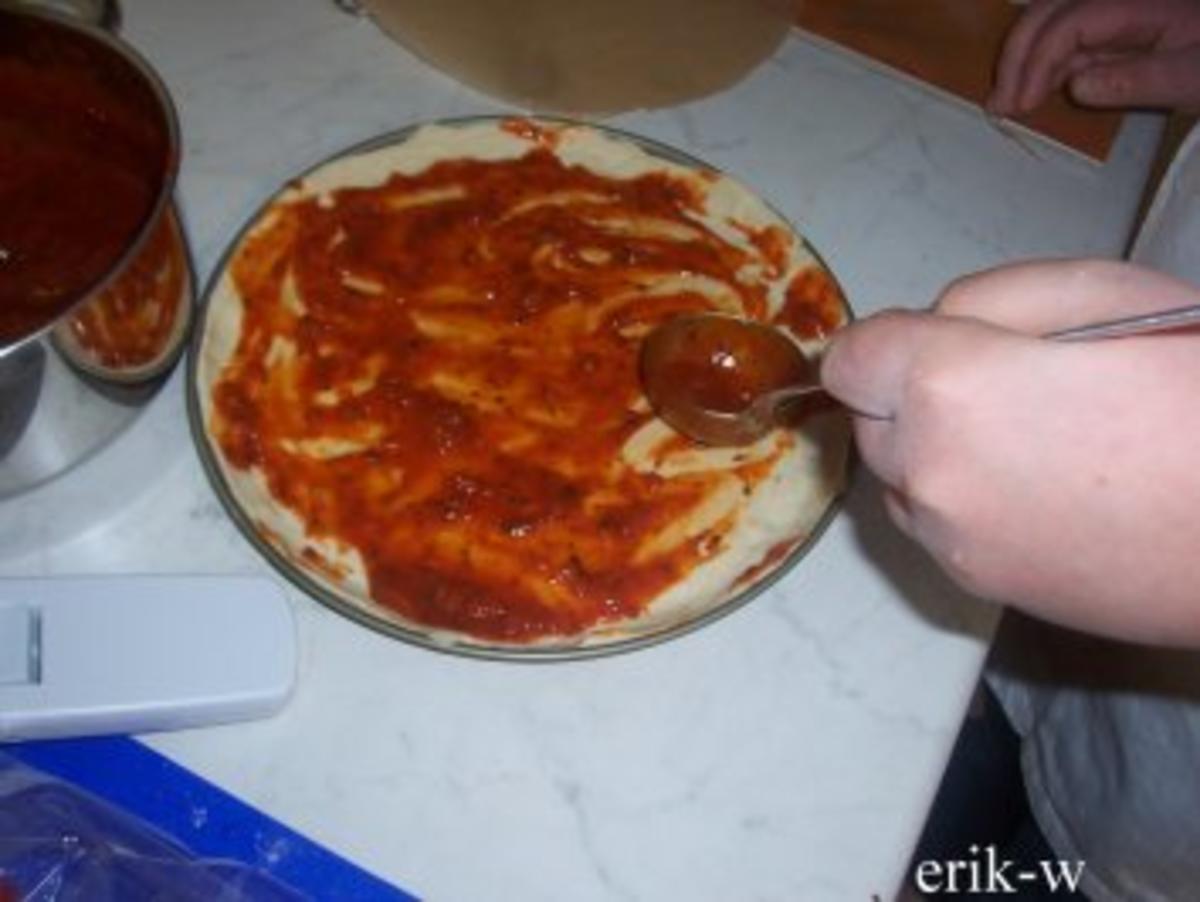 Eriks Spagetti-Pizza - Rezept - Bild Nr. 4