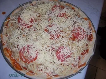 Eriks Spagetti-Pizza - Rezept - Bild Nr. 2