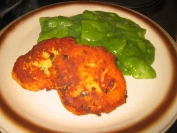 Rezept: Vegetarisch: "Würzige Quarkpflanzerl" Vegetarisch: "Würzige Quarkpflanzerl" - Rezept