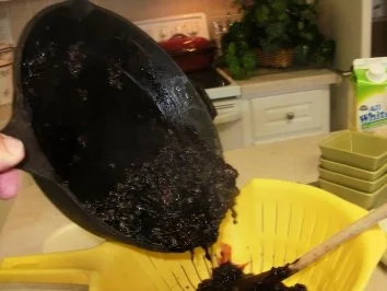 Brombeeren - Oregon  heisse Brombeeren und Apfel Souffle -  Fruechte Dessert - lecker und leicht - Rezept - Bild Nr. 3