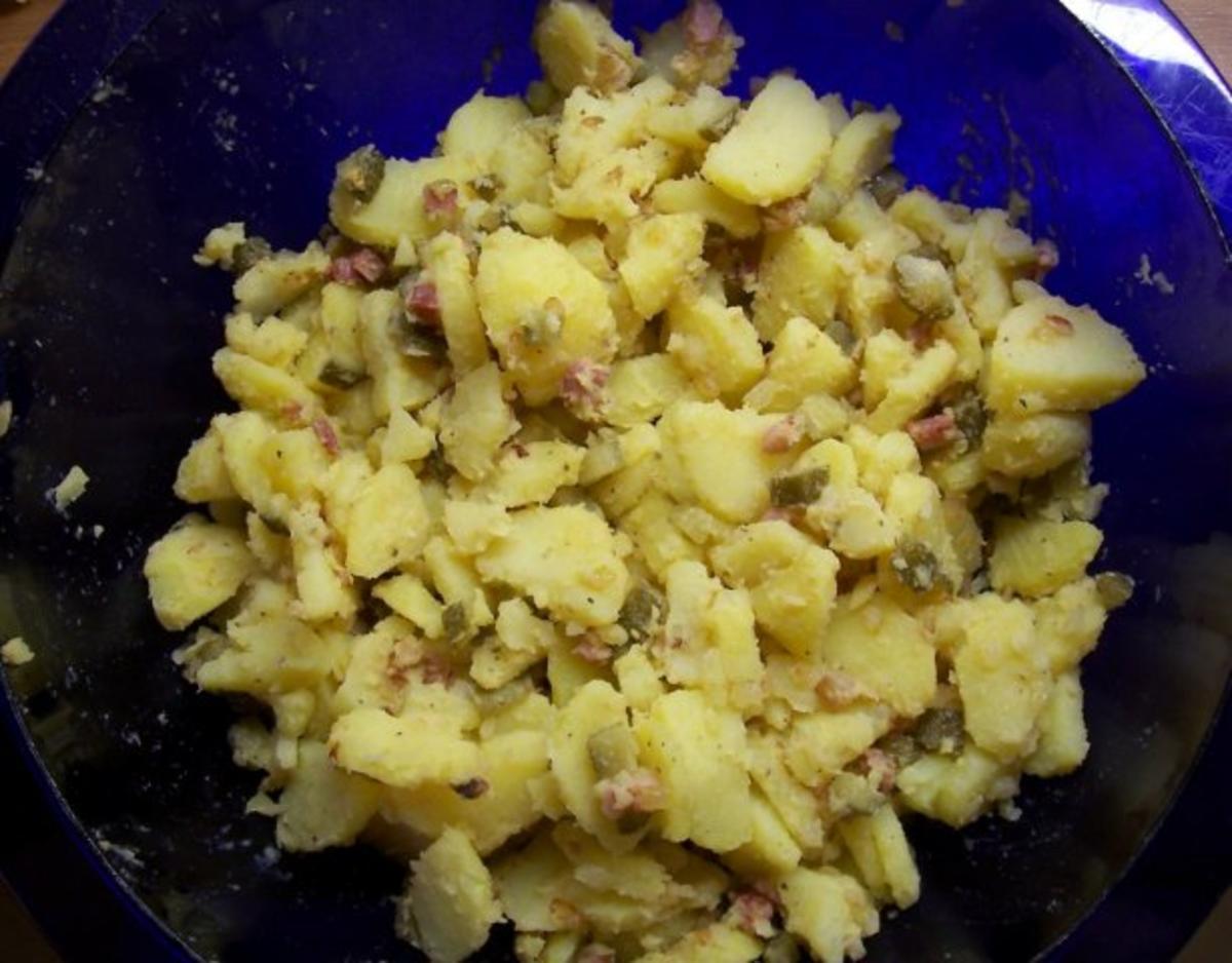 Bilder für Warmer Kartoffelsalat - Rezept