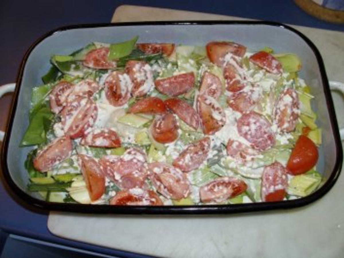 Seelachs unter Haube auf Gemüsebett - einfach - von Oberin