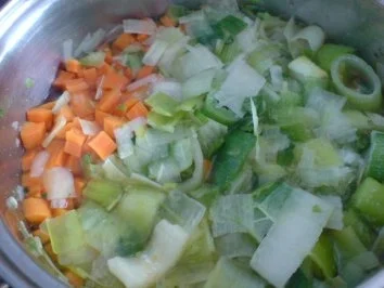 Hähnchenkeulen mit Currygemüse - Rezept - Bild Nr. 11