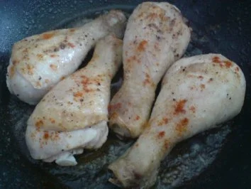 Hähnchenkeulen mit Currygemüse - Rezept - Bild Nr. 13