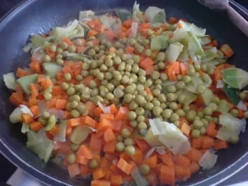 Hähnchenkeulen mit Currygemüse - Rezept - Bild Nr. 18