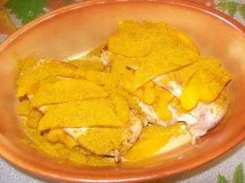 Aus dem Backofen - Hähnchenbrust mit Pfirsichen - Rezept - Bild Nr. 4