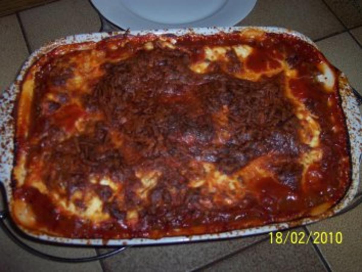 Bilder für Lasagne mit Lasagneblätter und Rinderhackfleisch - Rezept