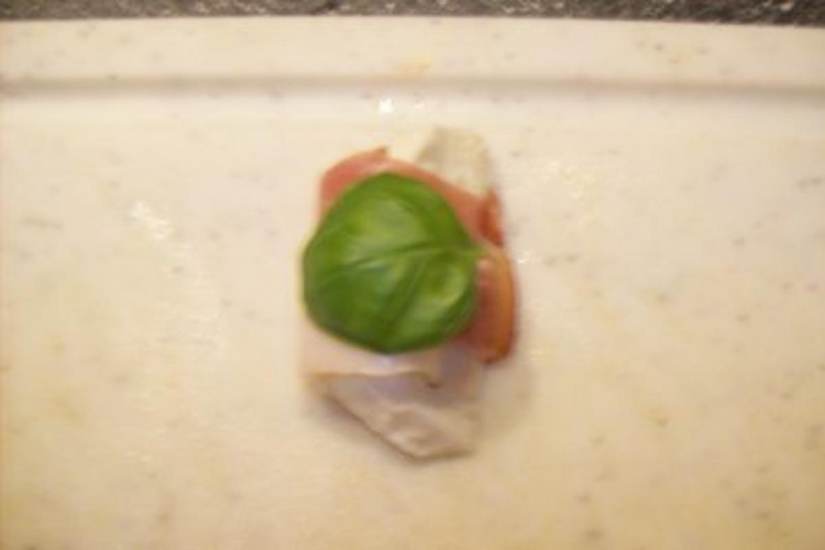 kleiner Snack - Tomate - Mozarella - Häppchen - Rezept - Bild Nr. 4