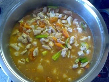 Putenbrust mit Frühlingszwiebeln - Rezept