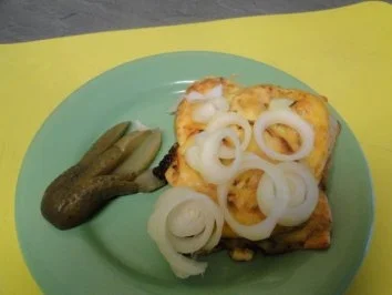 Rezept: Tomaten-Apfelbrot mit Käse überbacken (Foto) Tomaten-Apfelbrot mit Käse überbacken (Foto) - Rezept