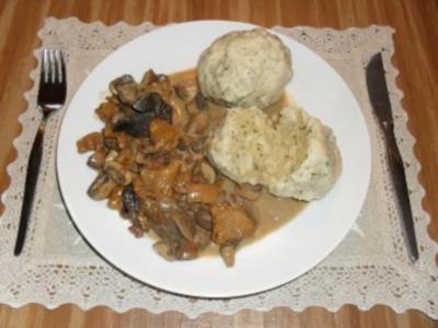 Rezept: Pilzragout Pilzragout - Rezept
