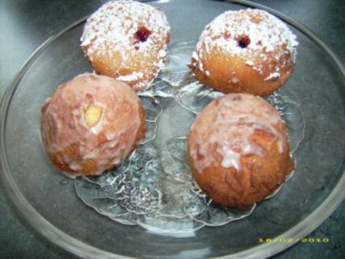 beschwipste Krapfen - Rezept