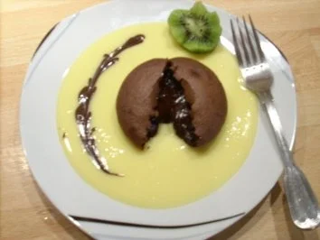 Muffins à la Dôme au chocolat auf Vanillespiegel - Rezept - Bild Nr. 3