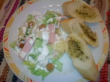 Fruchtiger Wurstsalat - Rezept