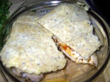 Rezept: Hähnchenbrust unter der Walnusskruste Bild Nr. 10 Hähnchenbrust unter der Walnusskruste - Rezept - Bild Nr. 10