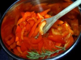 Paprika-Thymian-Gemüse - Rezept - Bild Nr. 3