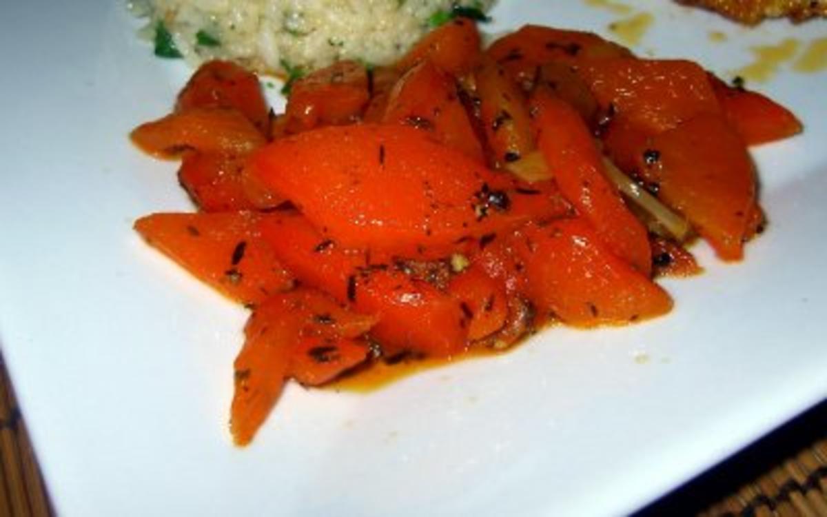 Paprika-Thymian-Gemüse - Rezept