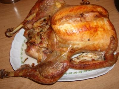Rezept: Gefüllter Puter Gefüllter Puter - Rezept