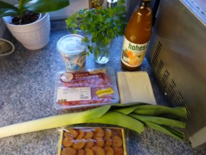 Orientalischer Hackstrudel - einfach - 223 kcal/100g