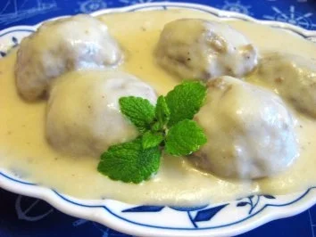 Rezept: Klopse in Meerrettichsoße ... Klopse in Meerrettichsoße ... - Rezept