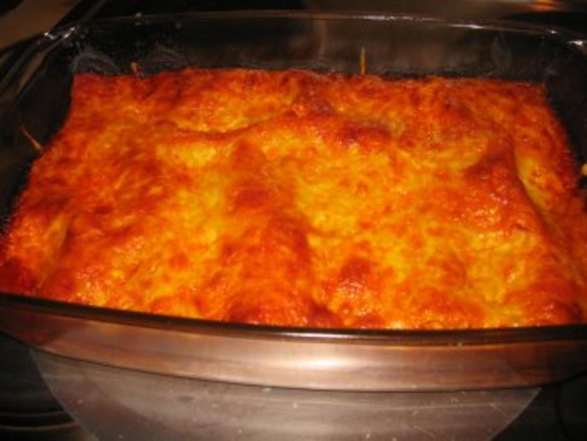 Auflauf: Gefüllte Pasta, überbacken! - Rezept - Bild Nr. 2