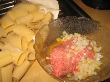 Rezept: Auflauf: Gefüllte Pasta, überbacken! Bild Nr. 10 Auflauf: Gefüllte Pasta, überbacken! - Rezept - Bild Nr. 10