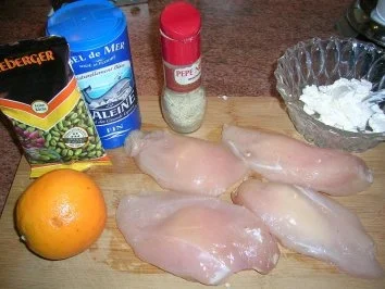 Gefüllte Hähnchenbrust in Ananassauce an Kartoffeltarte - Rezept - Bild Nr. 2