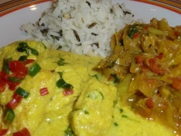 Rezept: Dahi Machi Dahi Machi - Rezept