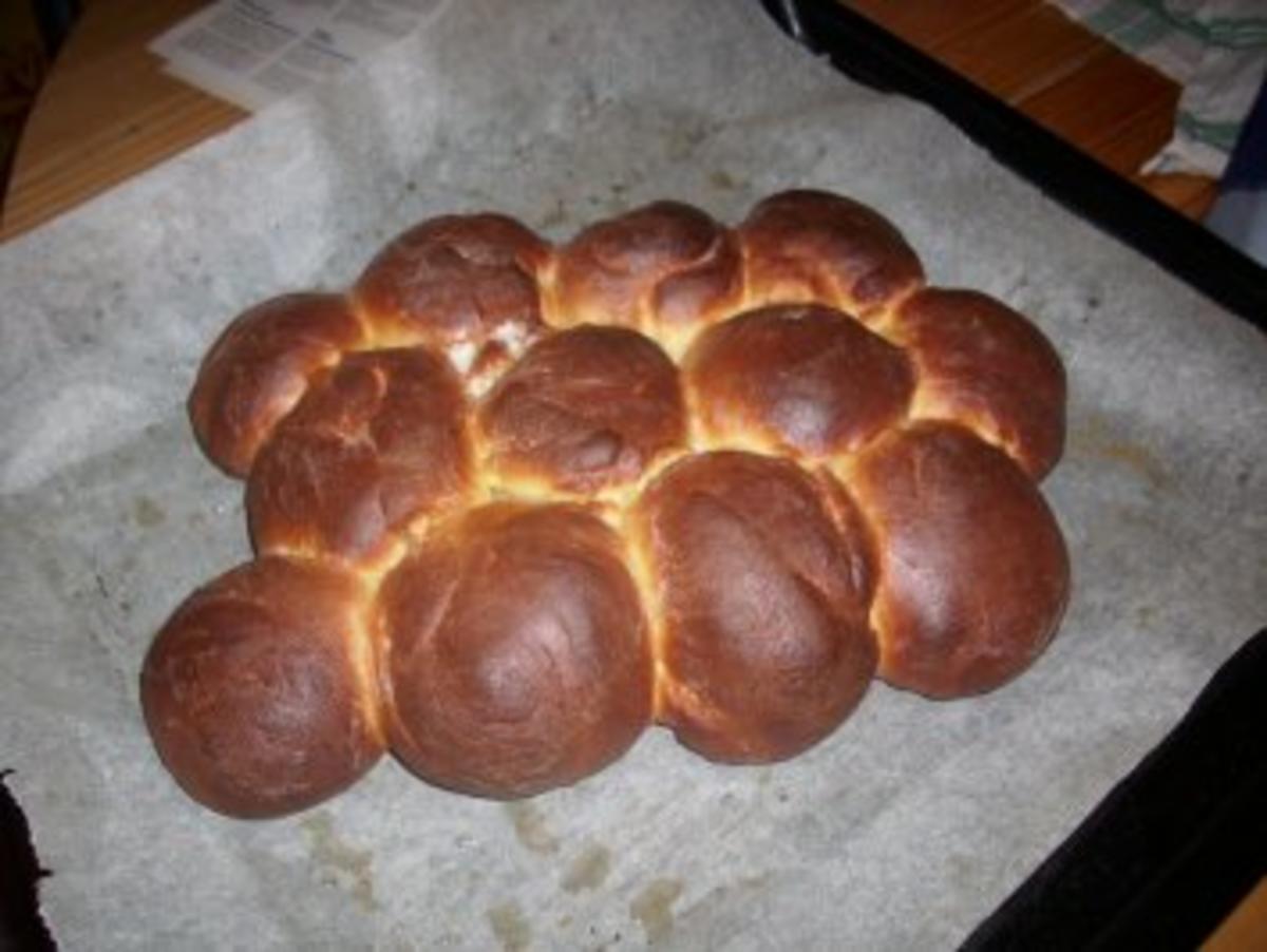 Bilder für Micken Hefe-Zwiebackteig mit Butter - Rezept